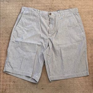 Merona - Blue & White pinstripe shorts